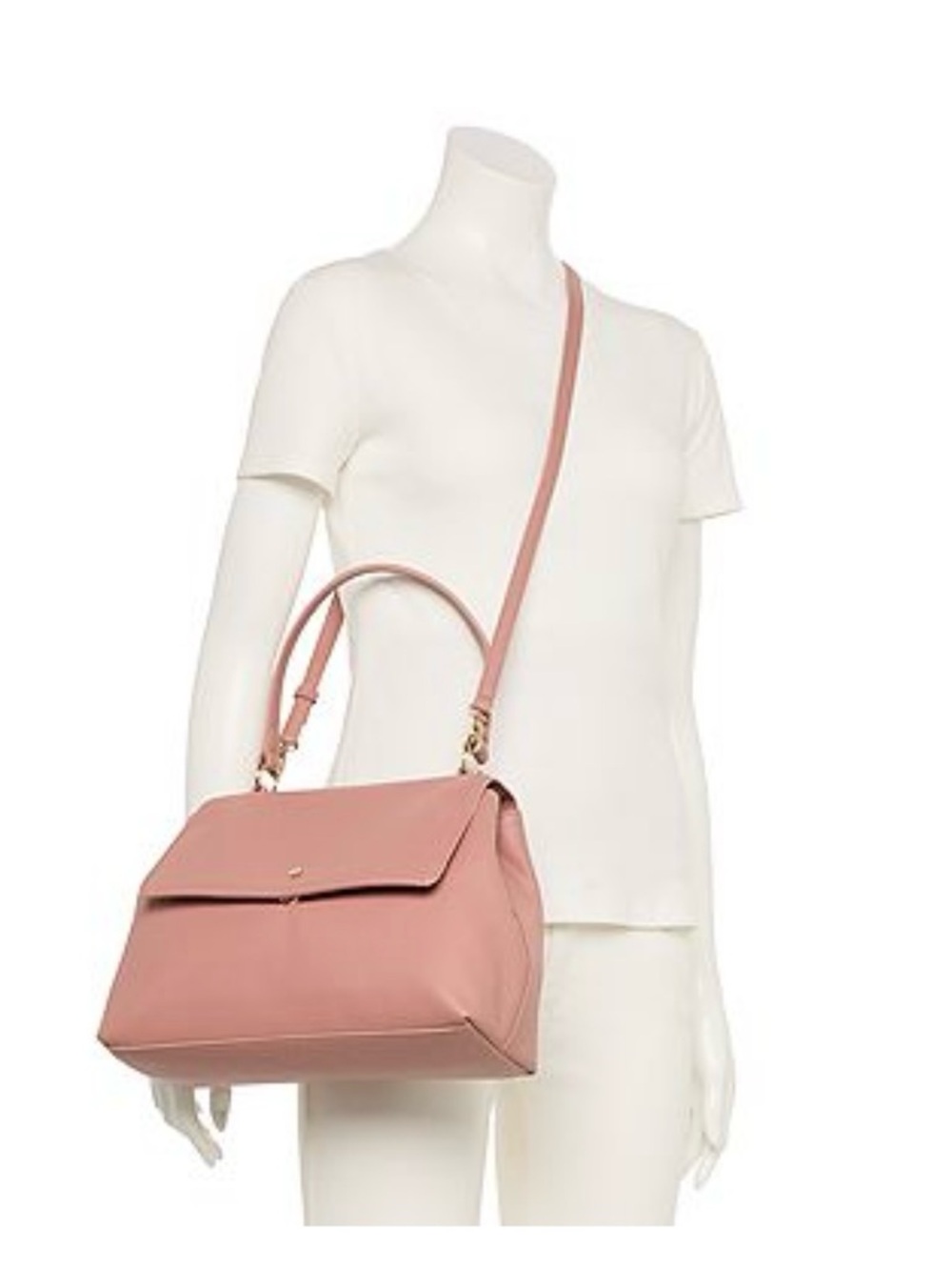 NWT LC Lauren Conrad Satchel/ Crossbody with Handle and Removable Strap